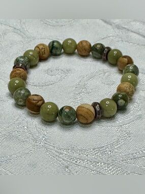 Alashan Agate, Rhyolite & Landscape Jasper